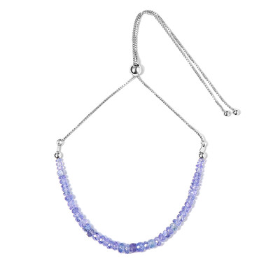 Tansanit-Silberarmband