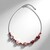 Collana in argento con Agata occhiata