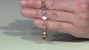 Zilveren armband met Blauwe Maanstenen (KM by Juwelo)