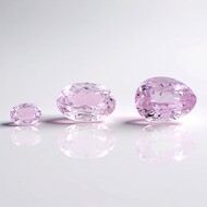 3 Kunzite Gesamtkaratgewicht: 12,888 ct
