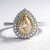 Anello in oro con Morganite AAA (CIRARI)
