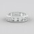 Anello in argento con Topazio Bianco