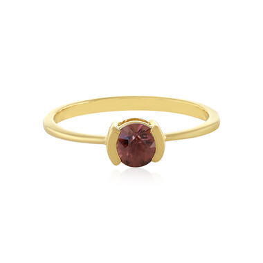Anello in argento con Zircone Rosa