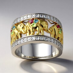 Anello in argento con Topazio Blu Londra (Adela Silber)