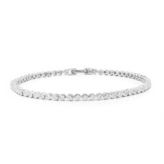 14K SI1 (G) Diamond Gold Bracelet