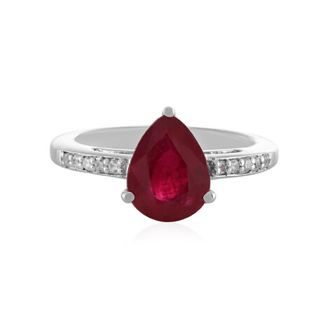 Madagascar Ruby Silver Ring