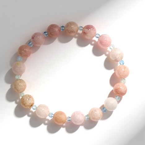 Bracciale con Morganite del Madagascar