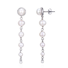 Freshwater pearl Silver Earrings