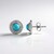 Orecchini in argento con Turchese Sleeping Beauty