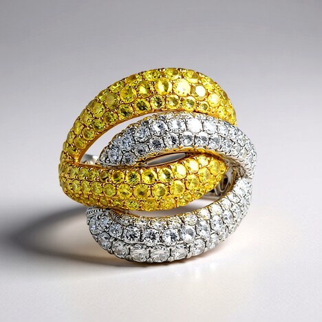 Anello in oro con Diamante SI2 (H) (CIRARI)
