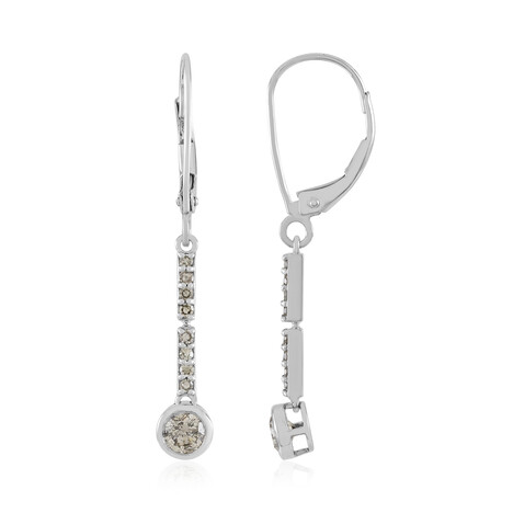 Boucles d'oreilles en or et Diamant chocolat I2 (KM by Juwelo)
