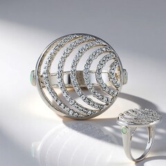 Anello in argento con Opale di Welo