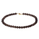 Collana in argento con Quarzo Fumè