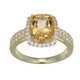 Zilveren ring met een citrien (Adela Silber)