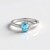 Anello in argento con Zircone Ratanakiri