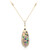 14K Ceylon Blue Sapphire Gold Necklace (CIRARI)