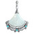 Pendentif en argent et Nacre (Desert Chic)