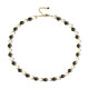 Collier en argent et Hématite noire