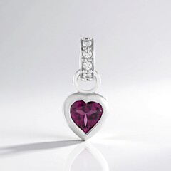 Ciondolo in argento con Rodolite di Naktamunda