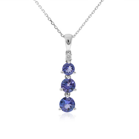 Collana in oro con Tanzanite AAA