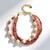 Bracciale in argento con Rodonite (Riya)