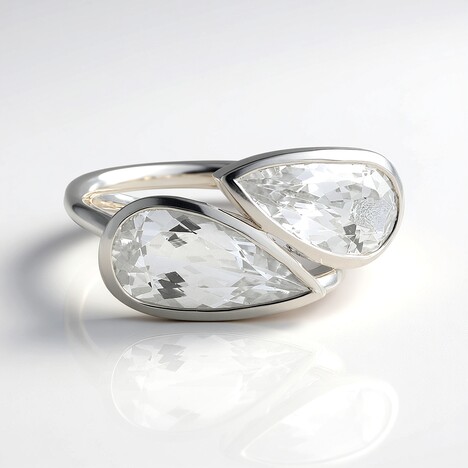 Anello in argento con Danburite (de Melo Essence)
