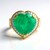 Anello in argento con Smeraldo pozzo D8 (Gems en Vogue)