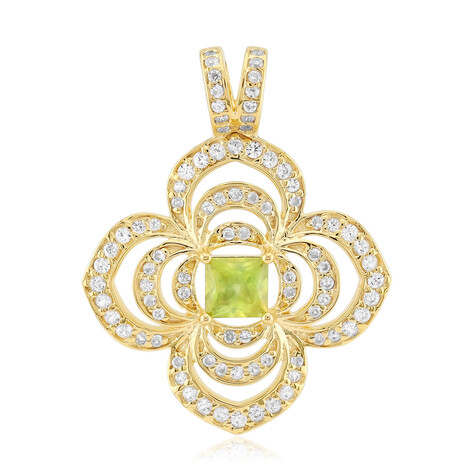 Ciondolo in argento con Sfene
