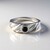 Bague en argent et Diamant noir (de Melo)