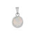 Pendentif en argent et Opale Welo