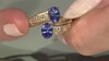 Gouden ring met AAA tanzanieten (CIRARI)