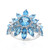 Anello in argento con Topazio Marambaia (de Melo)