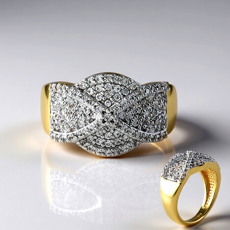 Anello in argento con Zircone