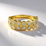 Anello in argento con Zircone