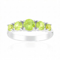 Anello in oro con Sfene Capelinha