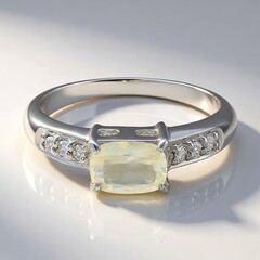 Anello in argento con Ortoclasio