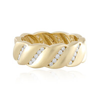 Gouden ring met I2 (H) Diamanten (de Melo)