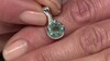 Colgante en plata con Fluorita de Braldu (Pallanova)