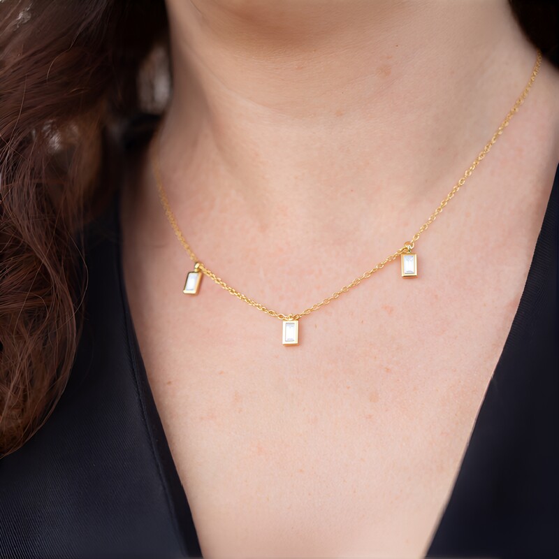 Collana in oro con Diamante SI2 (G) (de Melo Gold)