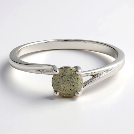 Anello in argento con Spectrolite