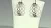 Zilveren oorbellen met zirkonen