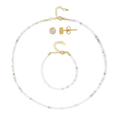 Parure in argento con Zircone
