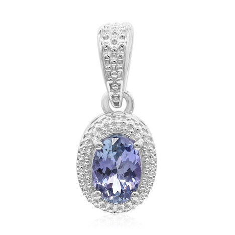 Ciondolo in argento con Tanzanite (non riscaldata)