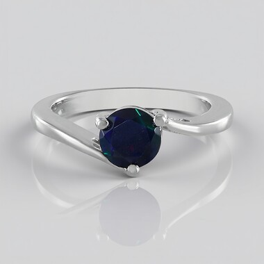 Bague en argent et Opale Mezezo