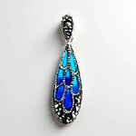 Ciondolo in argento con Marcassite