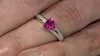 Anillo en oro con Rubelita de Nigeria (Mark Kaufman)