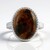 Anello in argento con Pietersite Dorata
