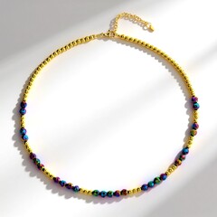 Collana in argento con Ematite Mistica