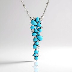 Collana in argento con Turchese Sleeping Beauty