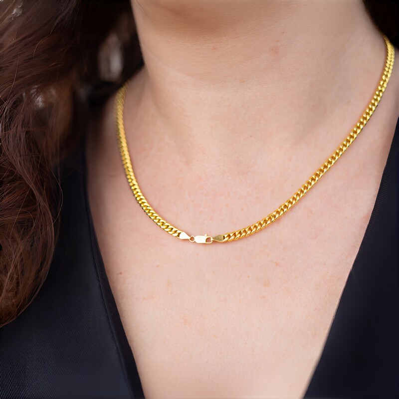 18K Gold Necklace (AMAYANI)